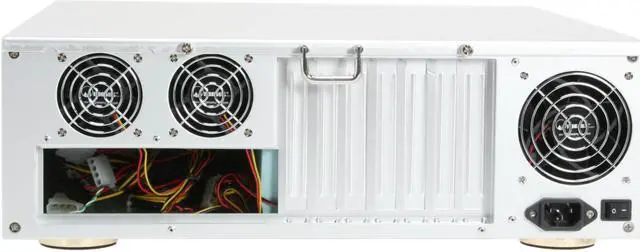 Alt view image 6 of 14 - Eagle Tech Silver Aluminum ET-CAEC2-SL ATX Media Center / HTPC Case