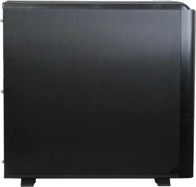 Alt view image 5 of 13 - IKONIK Ra X10 Smooth IC-R1CBN Black Aluminum ATX Full Tower Computer Case