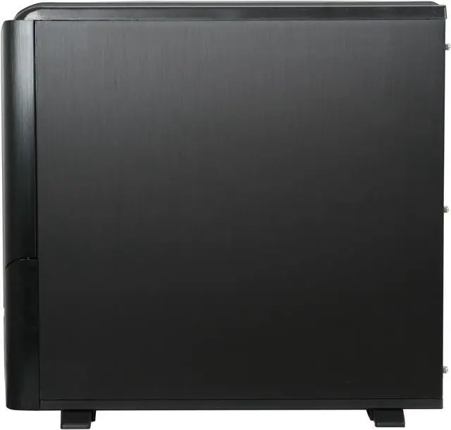 Alt view image 11 of 13 - IKONIK Ra X10 Smooth IC-R1CBN Black Aluminum ATX Full Tower Computer Case