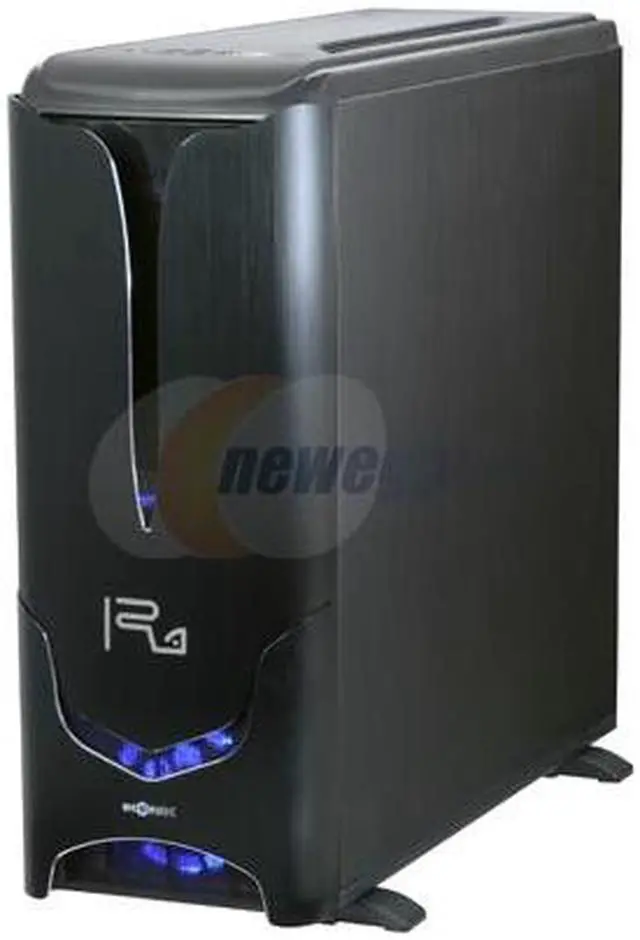 Alt view image 3 of 13 - IKONIK Ra X10 Smooth IC-R1CBN Black Aluminum ATX Full Tower Computer Case