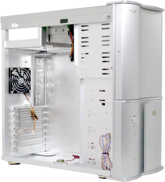 Alt view image 4 of 13 - Cooler Master Wave Master TAC-T01-E1C Silver All Aluminum Alloy ATX Mid Tower Computer Case