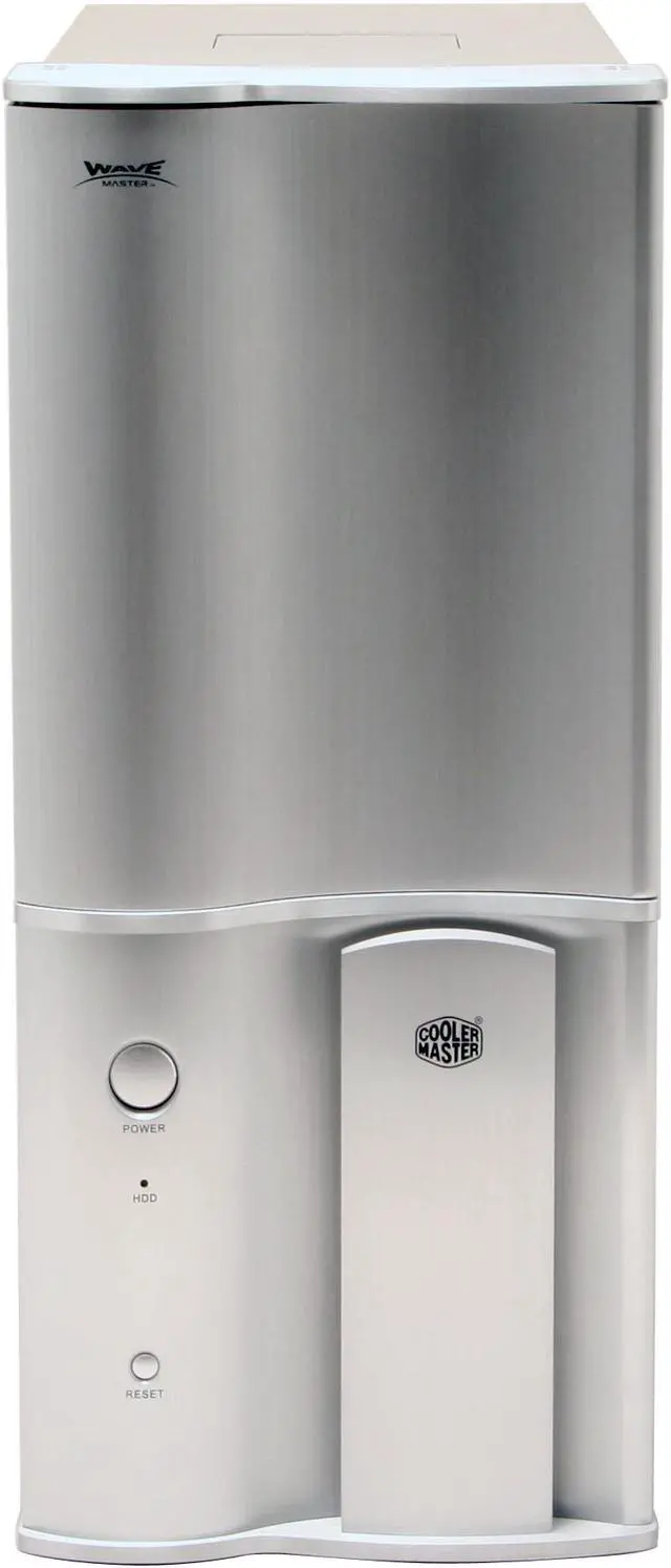 Alt view image 9 of 13 - Cooler Master Wave Master TAC-T01-E1C Silver All Aluminum Alloy ATX Mid Tower Computer Case