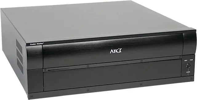 Main image of Cooler Master ATC-620C-BX1 Black Aluminum Alloy Bezel with steel body Micro ATX Desktop Computer Case