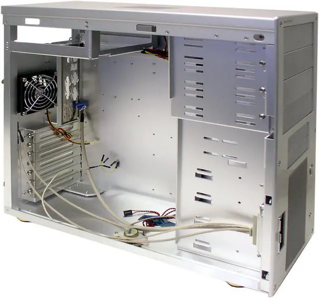 Alt view image 8 of 10 - Cooler Master Praetorian PAC-T01-E1 Silver All Aluminium Alloy ATX Mid Tower Computer Case