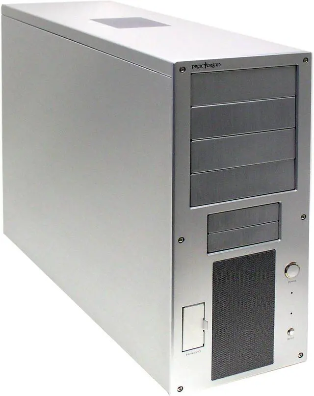 Main image of Cooler Master Praetorian PAC-T01-E1 Silver All Aluminium Alloy ATX Mid Tower Computer Case