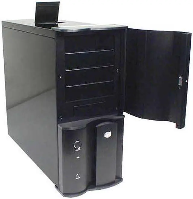 Alt view image 2 of 8 - Cooler Master Wave Master TAC-T01-EK Black All Aluminum Alloy ATX Mid Tower Computer Case