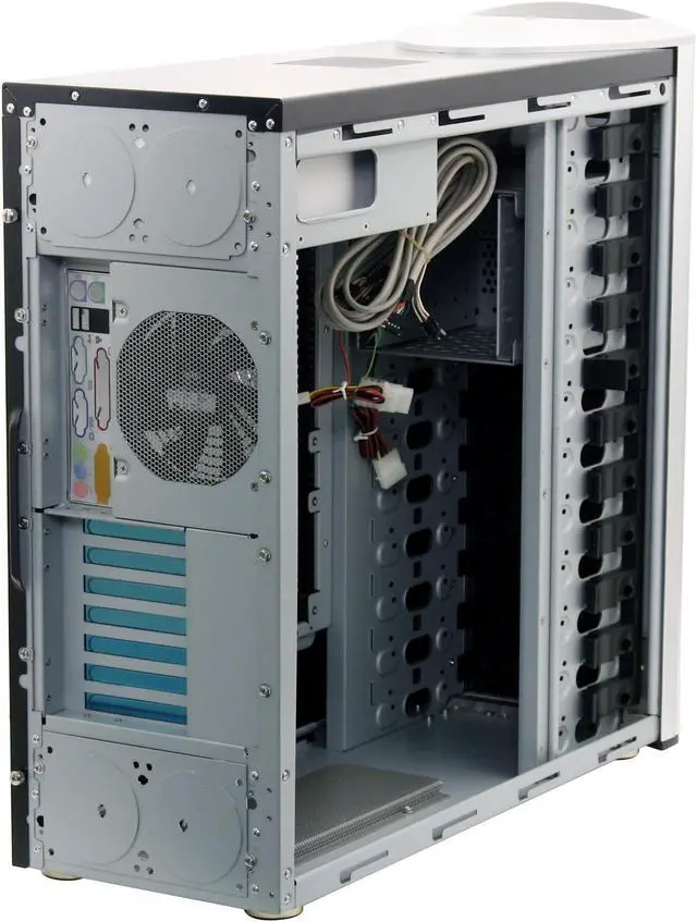 Alt view image 13 of 14 - Cooler Master CM Stacker STC-T01-UWK Black/ Silver Aluminum / Steel ATX Full Tower Computer Case