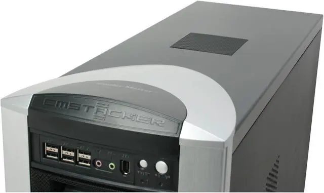 Alt view image 4 of 14 - Cooler Master CM Stacker STC-T01-UWK Black/ Silver Aluminum / Steel ATX Full Tower Computer Case