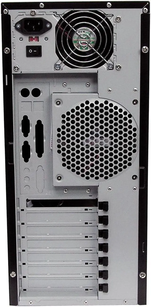 Alt view image 6 of 10 - Cooler Master Cavalier 3 CAV-T03-UKA Black Aluminum Bezel , SECC Chassis ATX Mid Tower Computer Case 350W Power Supply