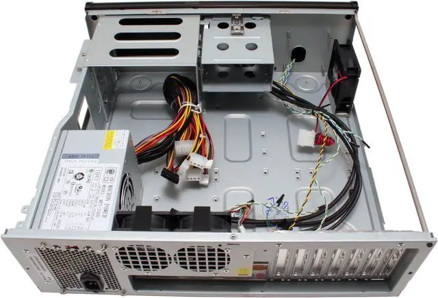 Alt view image 10 of 14 - Cooler Master CAV-T04-UKC Black Aluminum Bezel , SECC Chassis ATX Desktop Computer Case 350W Power Supply