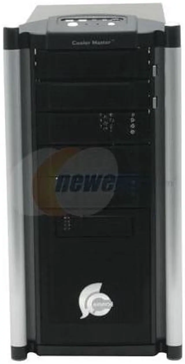 Alt view image 3 of 12 - Cooler Master Centurion 530 RC-530-SSN1 Black Aluminum Bezel, SECC Chassis ATX Mid Tower Computer Case