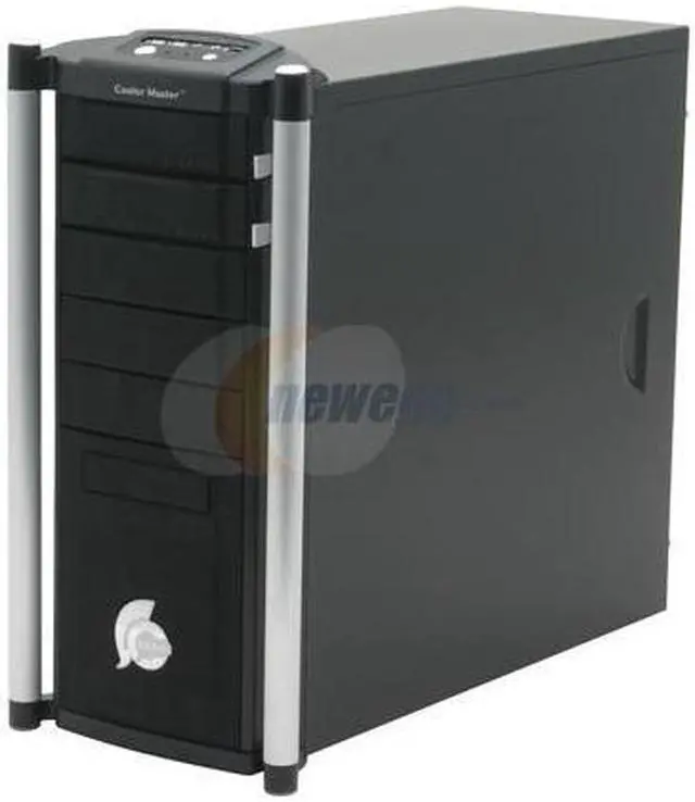 Alt view image 2 of 12 - Cooler Master Centurion 530 RC-530-SSN1 Black Aluminum Bezel, SECC Chassis ATX Mid Tower Computer Case