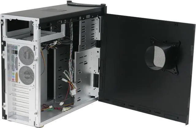 Alt view image 11 of 18 - Cooler Master Praetorian 730 RC-730-KSN1 Black Aluminum ATX Mid Tower Computer Case