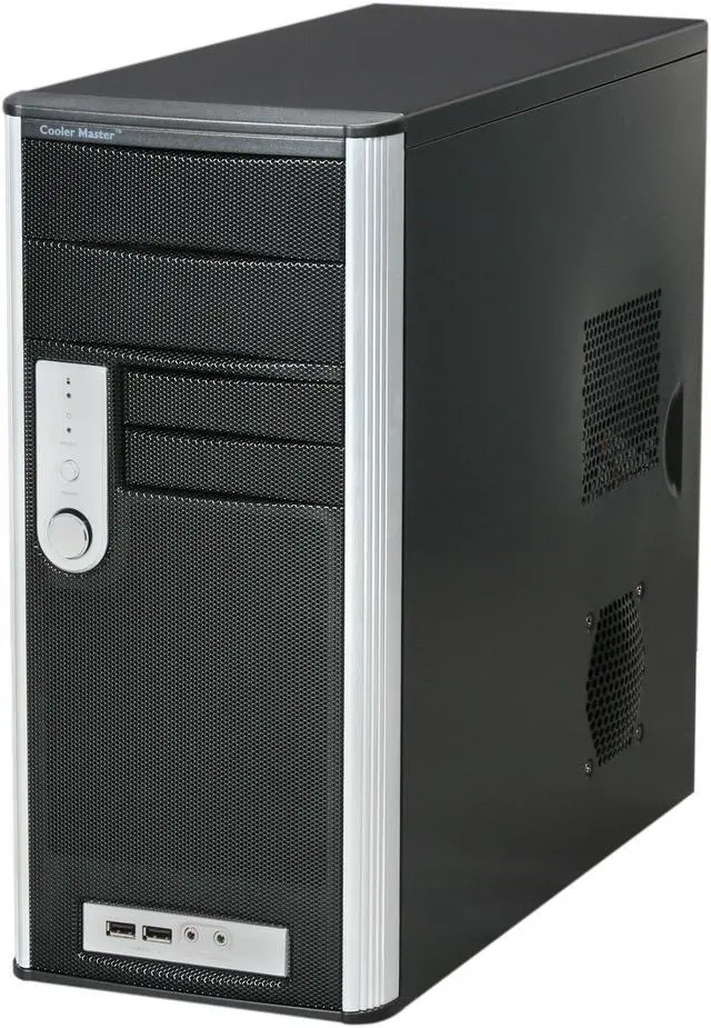 Alt view image 3 of 4 - Cooler Master Centurion 541 RC-541-SKN1 Black Aluminum bezel, SECC chassis Micro ATX Mini Tower Computer Case