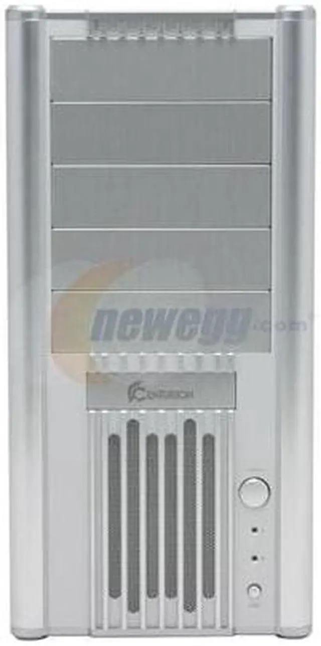 Alt view image 3 of 15 - Cooler Master Centurion 531 RC-531-SSN1 Silver Aluminum bezel, SECC chassis ATX Mid Tower Computer Case