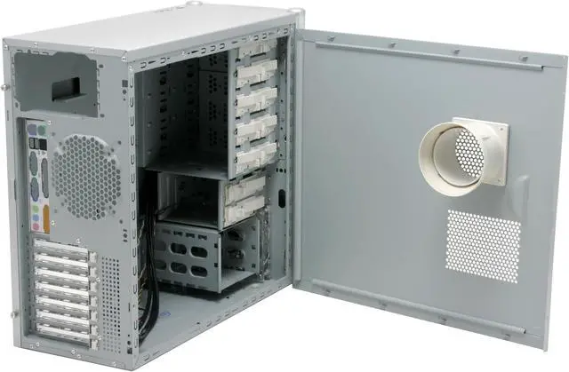 Alt view image 9 of 15 - Cooler Master Centurion 531 RC-531-SSN1 Silver Aluminum bezel, SECC chassis ATX Mid Tower Computer Case