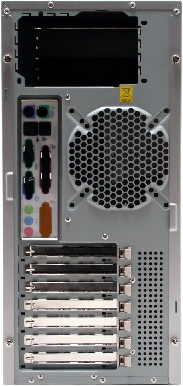 Alt view image 8 of 15 - Cooler Master Centurion 531 RC-531-SSN1 Silver Aluminum bezel, SECC chassis ATX Mid Tower Computer Case