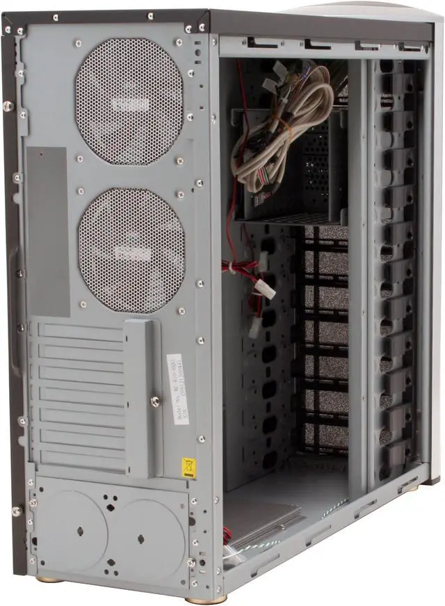 Alt view image 14 of 14 - Cooler Master Stacker 810 RC-810-SKN1 Black Aluminum Bezel, SECC Chassis ATX Full Tower Computer Case