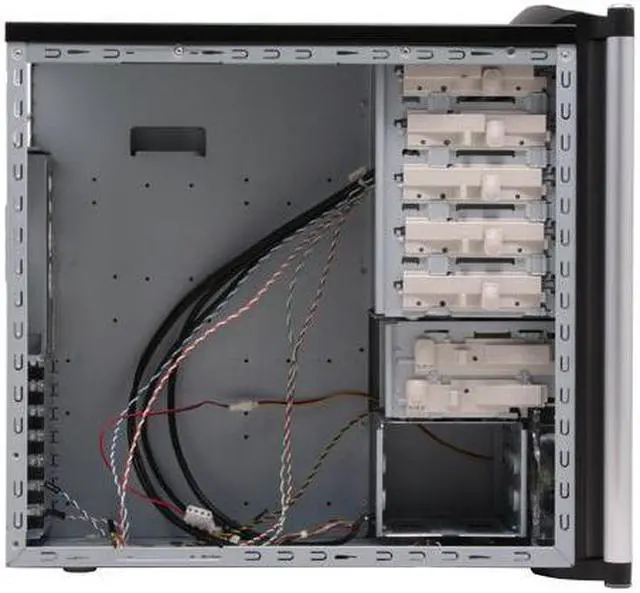 Alt view image 10 of 14 - Cooler Master Centurion 532 RC-532-SKN1 Black Aluminum bezel, SECC chassis ATX Mid Tower Computer Case