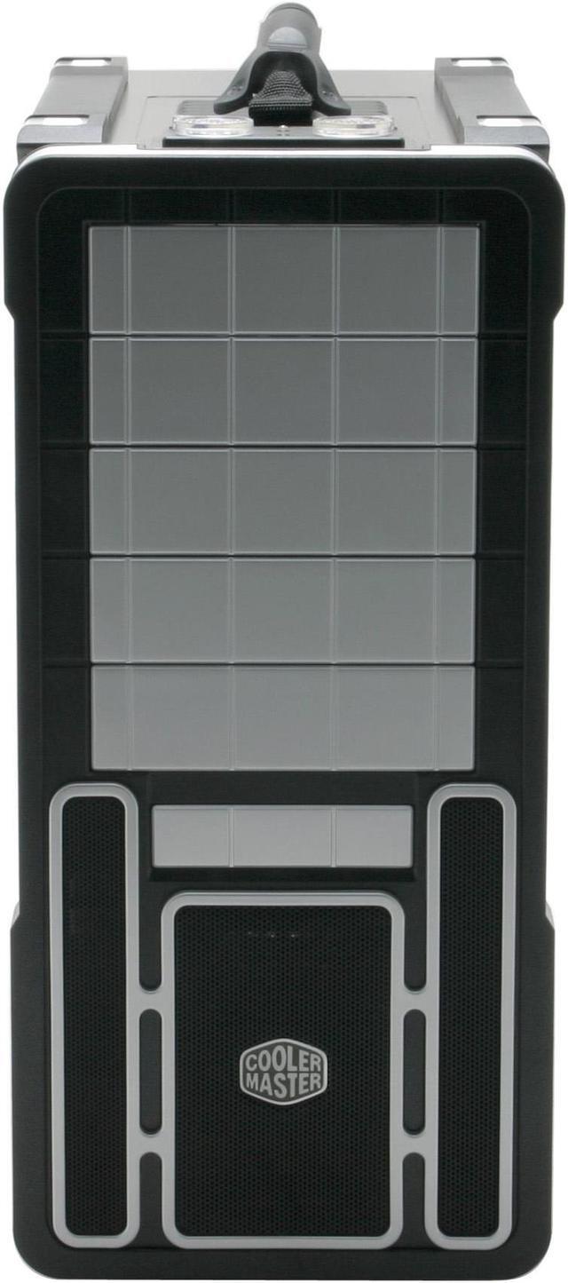 Alt view image 3 of 16 - Cooler Master Ammo 533 RC-533-SWN1 Black/ Silver Aluminum+Plastic front bezel; SECC chassis ATX Mid Tower Computer Case