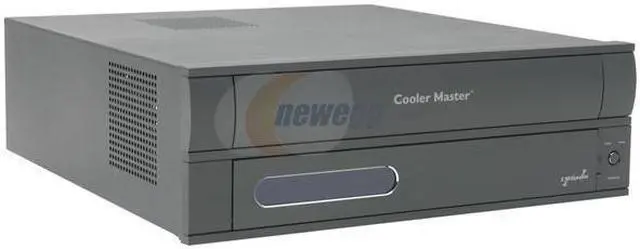 Alt view image 2 of 10 - Cooler Master CM Media 250 RC-250-KKN2 Black Aluminum front panel and SECC steel body Micro ATX Desktop Computer Case