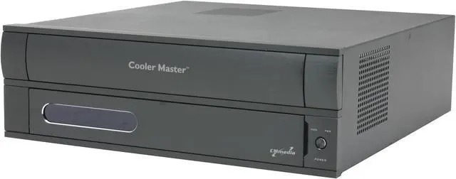 Alt view image 3 of 10 - Cooler Master CM Media 250 RC-250-KKN2 Black Aluminum front panel and SECC steel body Micro ATX Desktop Computer Case