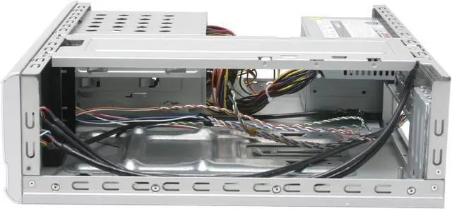 Alt view image 5 of 10 - Cooler Master CM Media 260 RC-B260-SSR1 Silver Aluminum bezel; SECC chassis Micro BTX Desktop Computer Case CFX12V 275W Power Supply