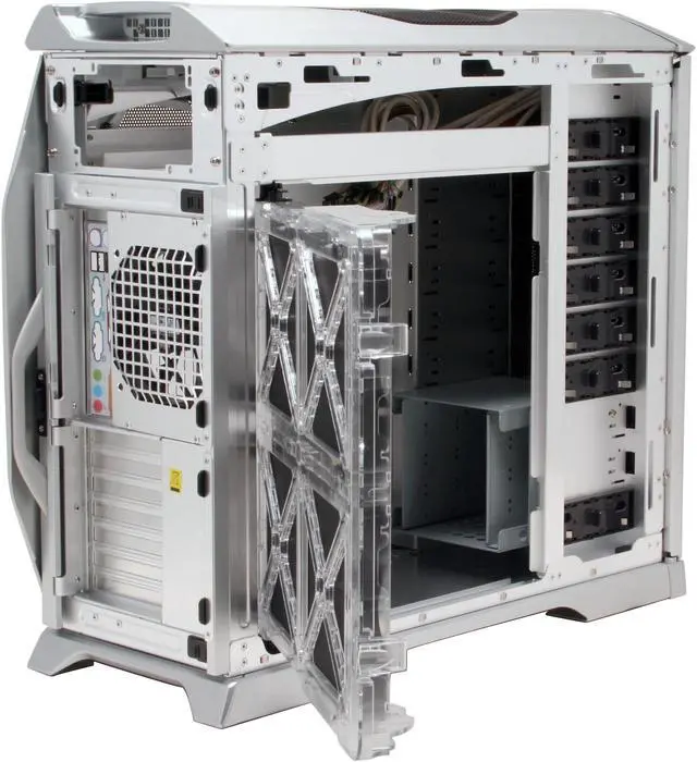 Alt view image 12 of 17 - COOLER MASTER Stacker 830 RC-830-SSN3-GP Silver Aluminum ATX Full Tower Computer Case