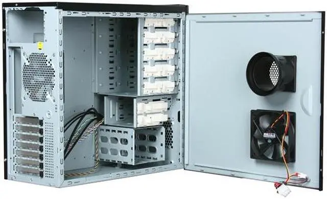 Alt view image 5 of 9 - Cooler Master Centurion 534 RC-534-KKN2-GP Black Aluminum & Mesh bezel / SECC Chassis ATX Mid Tower Computer Case