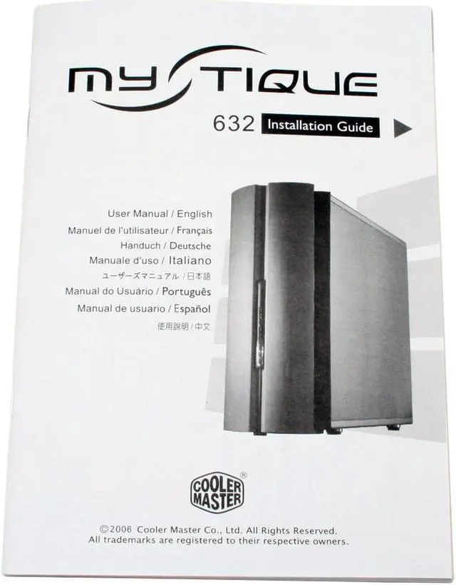 Alt view image 16 of 17 - Cooler Master Mystique RC-632-SSN1-GP Silver Aluminum ATX Mid Tower Computer Case