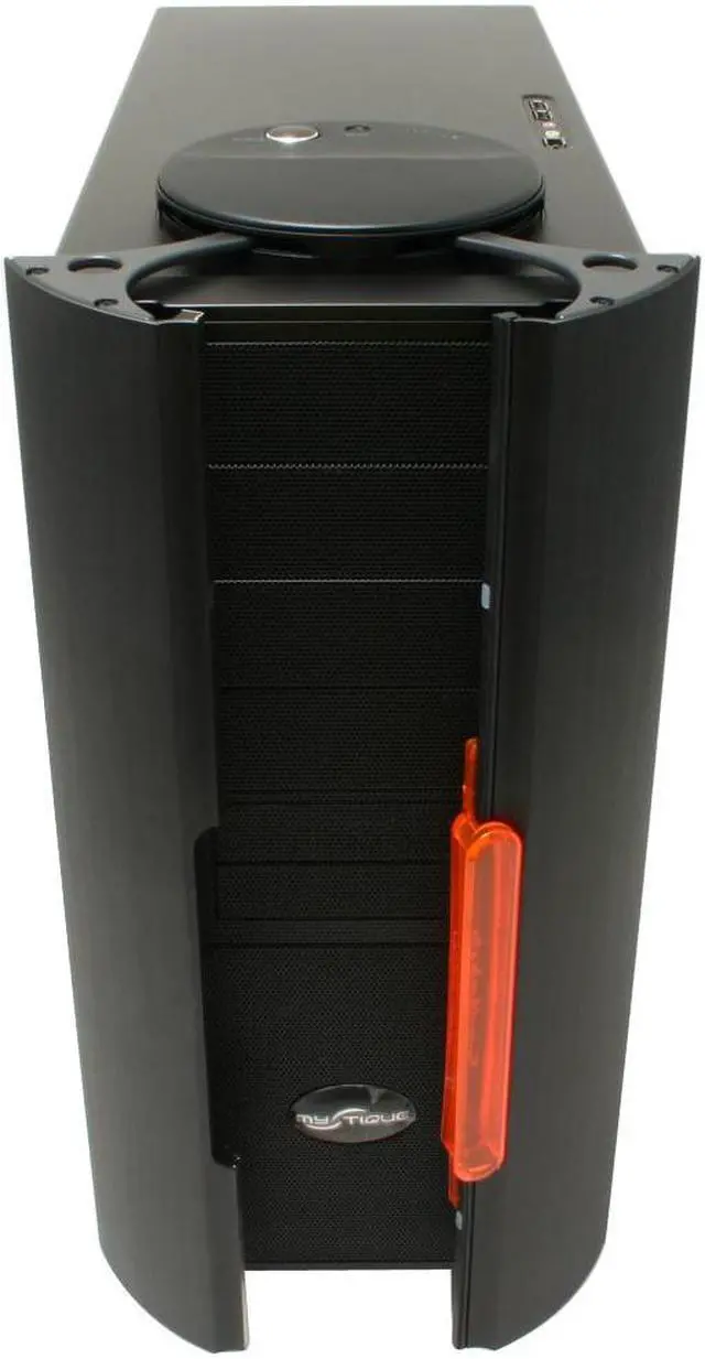 Alt view image 4 of 17 - Cooler Master Mystique RC-632-KKN1-GP Black Aluminum ATX Mid Tower Computer Case