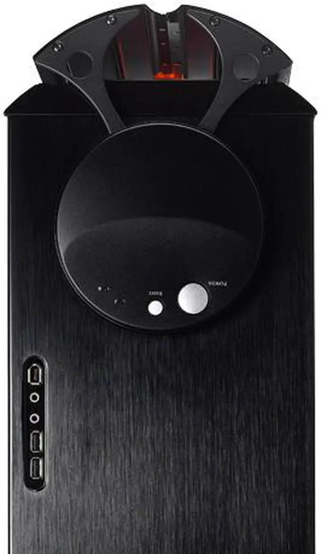 Alt view image 13 of 17 - Cooler Master Mystique RC-632-KKN1-GP Black Aluminum ATX Mid Tower Computer Case