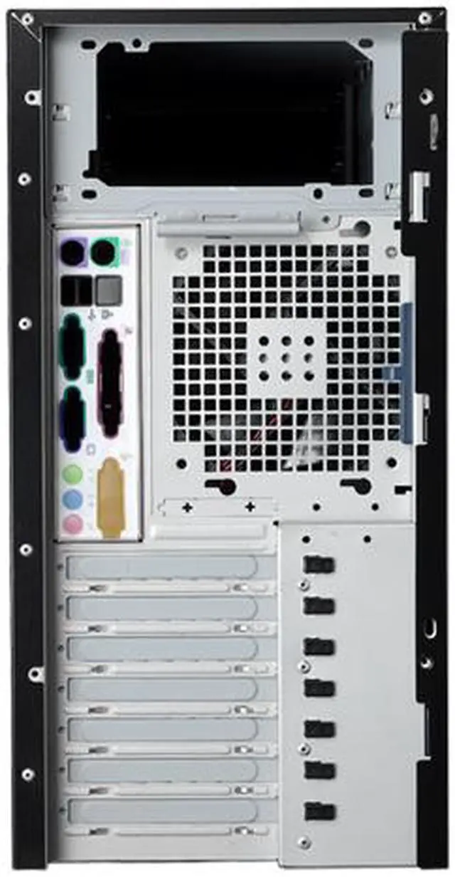Alt view image 7 of 8 - COOLER MASTER iTower RC-930-SKN1-GP Silver SECC Body, Aluminum Bezel with Hot-Swappable Drive Bays ATX Mid Tower Computer Case