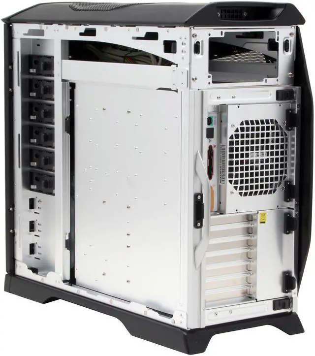 Alt view image 10 of 19 - Cooler Master Stacker RC-832-KKN1-GP Black Aluminum ATX Full Tower Computer Case
