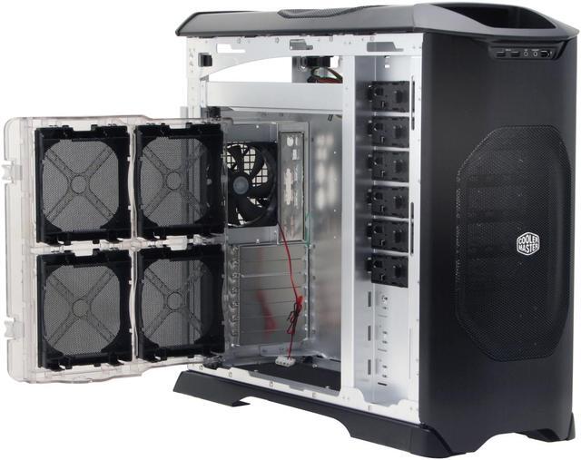 Alt view image 13 of 20 - Cooler Master Stacker 830 Evolution RC-830-KKN3-GP Black Aluminum ATX Full Tower Computer Case