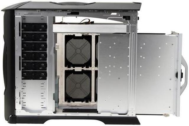 Alt view image 15 of 20 - Cooler Master Stacker 830 Evolution RC-830-KKN3-GP Black Aluminum ATX Full Tower Computer Case