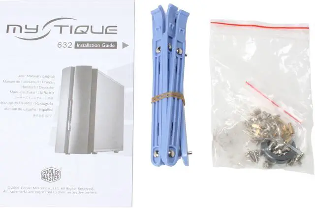 Alt view image 15 of 16 - Cooler Master CSX Falcon CX-632REDS-01 Red Aluminum ATX Mid Tower Computer Case