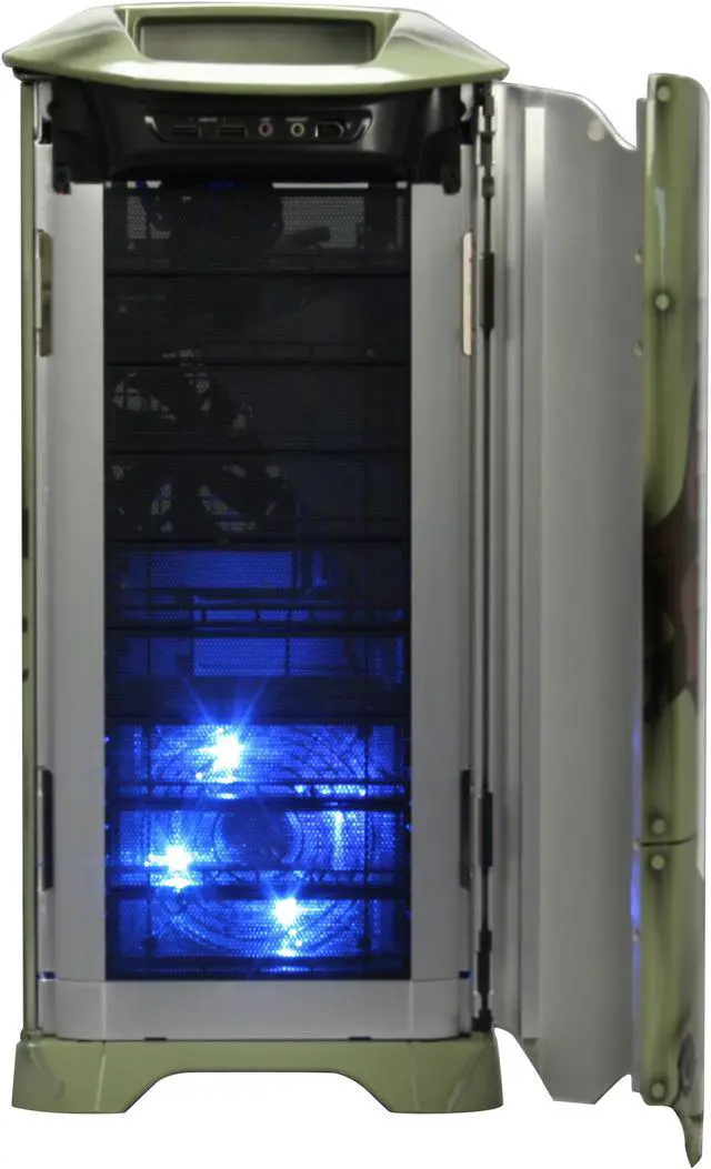 Alt view image 4 of 14 - Cooler Master CSX Limited Edition Warfare CX-830WRFR-01-GP Aluminum ATX Full Tower Computer Case