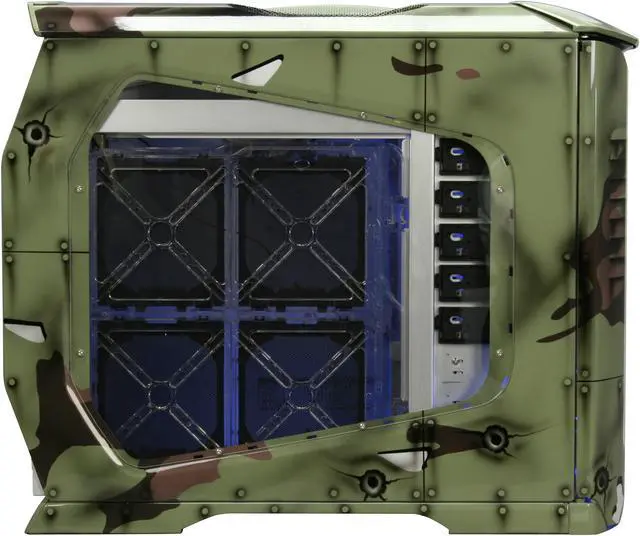 Alt view image 5 of 14 - Cooler Master CSX Limited Edition Warfare CX-830WRFR-01-GP Aluminum ATX Full Tower Computer Case