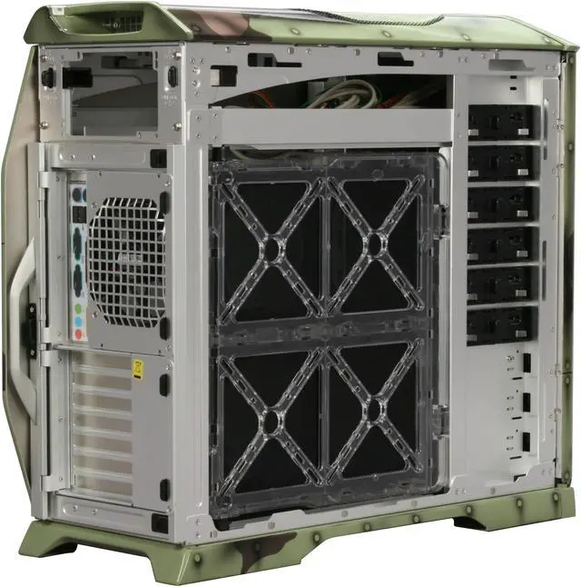 Alt view image 7 of 14 - Cooler Master CSX Limited Edition Warfare CX-830WRFR-01-GP Aluminum ATX Full Tower Computer Case
