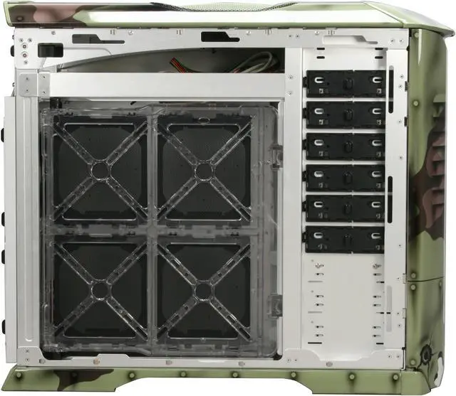 Alt view image 8 of 14 - Cooler Master CSX Limited Edition Warfare CX-830WRFR-01-GP Aluminum ATX Full Tower Computer Case