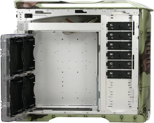 Alt view image 9 of 14 - Cooler Master CSX Limited Edition Warfare CX-830WRFR-01-GP Aluminum ATX Full Tower Computer Case