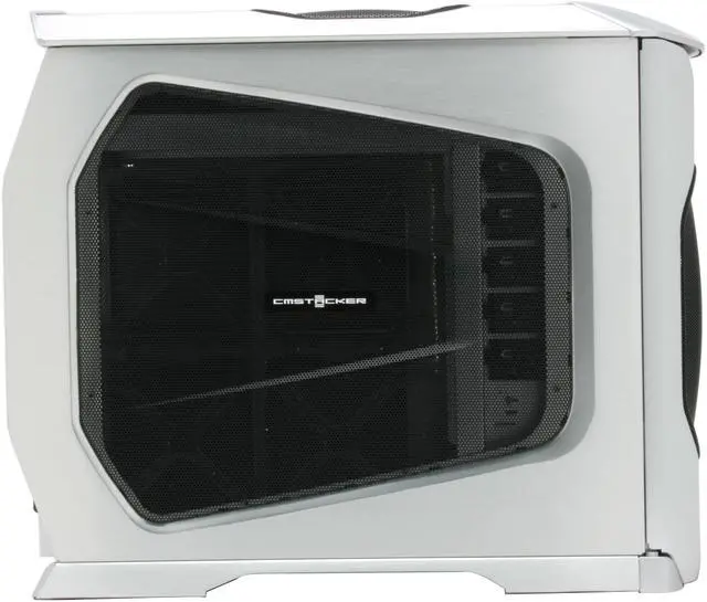 Alt view image 9 of 17 - Cooler Master Stacker 830 Evolution RC-830-SSR3-GP Silver Aluminum ATX Full Tower Computer Case Real Power Pro 1000W Power Supply