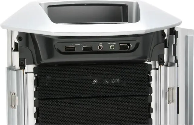 Alt view image 8 of 17 - Cooler Master Stacker 830 Evolution RC-830-SSR3-GP Silver Aluminum ATX Full Tower Computer Case Real Power Pro 1000W Power Supply