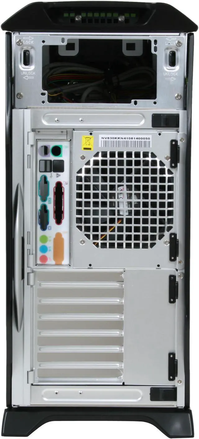 Alt view image 13 of 14 - Cooler Master Stacker 830 NVIDIA Edition NV-830-KKN4-GP Black ( Green Mesh) Aluminum ATX Full Tower Computer Case