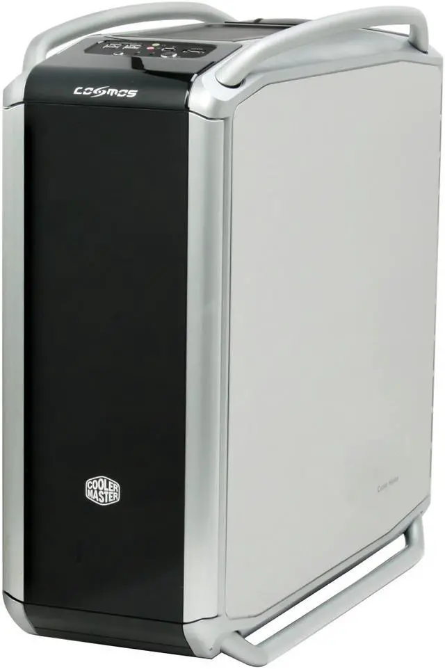 Alt view image 2 of 16 - Cooler Master COSMOS 1010 ESA RC-1010-KSN1-GP Black/ Silver Aluminum / Steel ATX Full Tower Computer Case