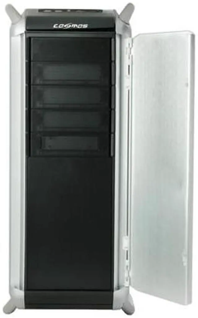 Alt view image 3 of 16 - Cooler Master COSMOS 1010 ESA RC-1010-KSN1-GP Black/ Silver Aluminum / Steel ATX Full Tower Computer Case