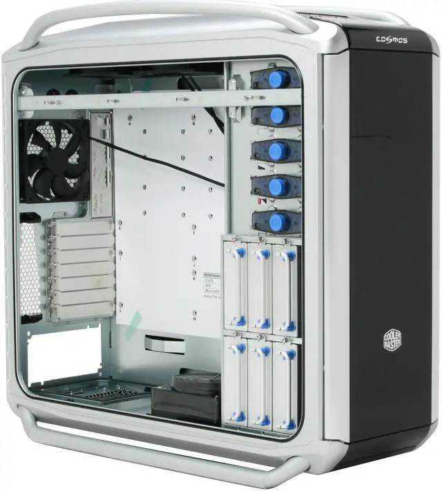 Alt view image 10 of 16 - Cooler Master COSMOS 1010 ESA RC-1010-KSN1-GP Black/ Silver Aluminum / Steel ATX Full Tower Computer Case