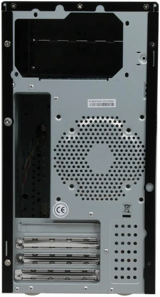 Alt view image 10 of 11 - Cooler Master Elite 340 RC-340C-KKN1-GP Black Steel Micro ATX Mid Tower Computer Case