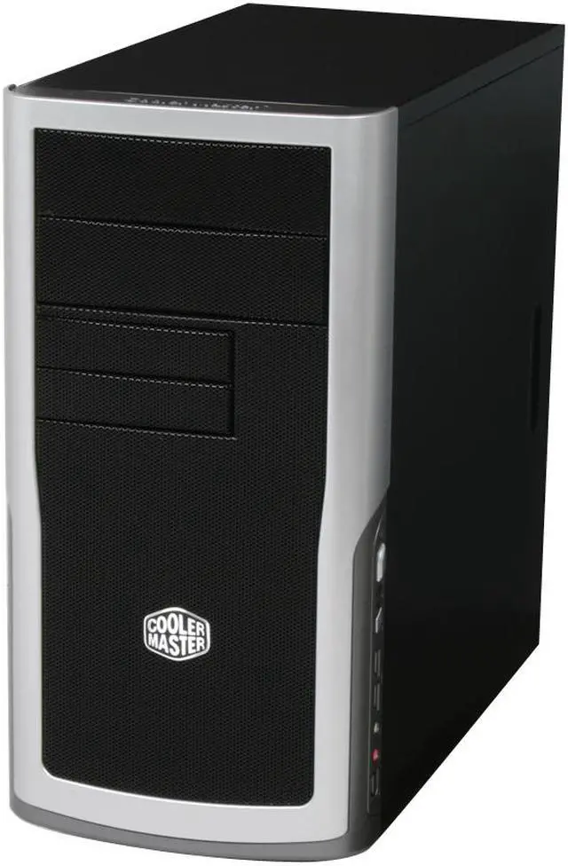 Alt view image 3 of 11 - Cooler Master Elite 340 RC-340C-KKN1-GP Black Steel Micro ATX Mid Tower Computer Case